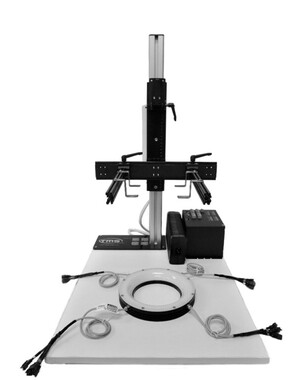 4 SECTION DIFFUSED RING LIGHT PORTABLE TESTING STATION 